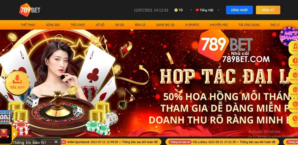 Giấy chứng nhận pháp lý 789P, công nhận tính hợp pháp của 789P - 789P