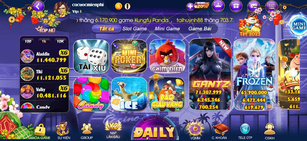 Gamebet hỗ trợ những tựa game nào? - Gamebet
